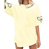 God is Good Shirt Christian Shirts for Women Oversized Jesus Bible Verse Shirts Vintage Faith God Graphic Tee Top