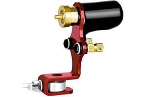 Rotary Tattoo Machine Gun Motor, ATOMUS Tattoo Machine Shader & Liner for Body Art Tattoo Artists Beginners (Red)