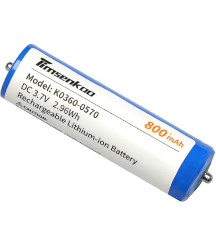Batteria Cameron Sino Per Rasoi Panasonic ES723, ES743, ES-RT31, ES-RT81, 2000 MAh, 1.2V, Ni-MH - 4