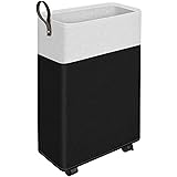 HomeHacks 50L Rolling Laundry Basket with