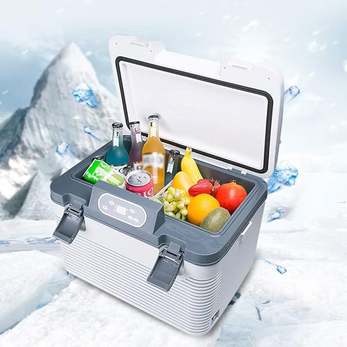Nevera portátil para coche, compresor termoeléctrico, congelador ...
