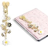 Kaciola Charm Chains for Kindle, Cute E-reader Phone Charm Bracelets Accessories Gift for Reader Booklovers Women Men, Charms Compatible for Kindle/E-Reader/Phone (A)