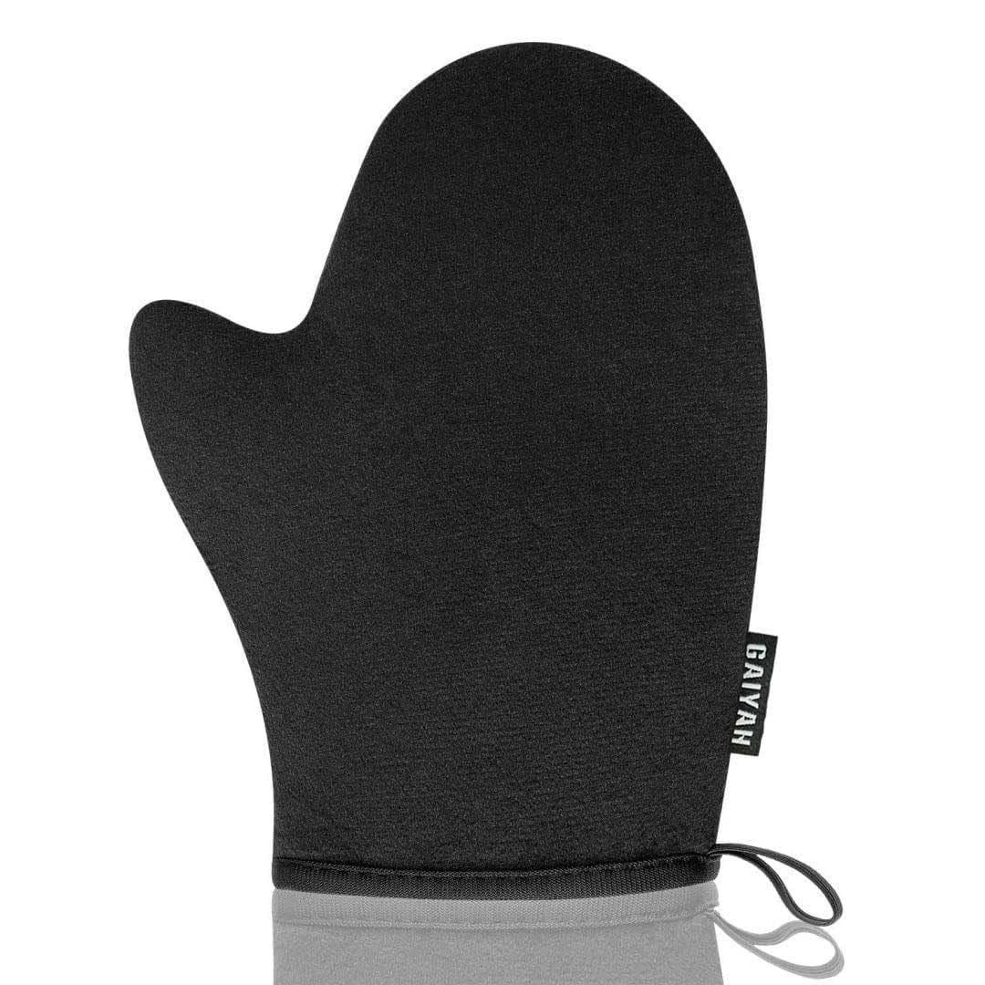 Photo 1 of GAIYAH Self Tanning Mitt Applicator - Sunless Tanning Mitt Self Tanning Mitten Self Tanner Mitt Applicator Self Tanning Glove for Self Tan Mitt Applicator Tanning Mitts for Tanning Lotion, Mousse