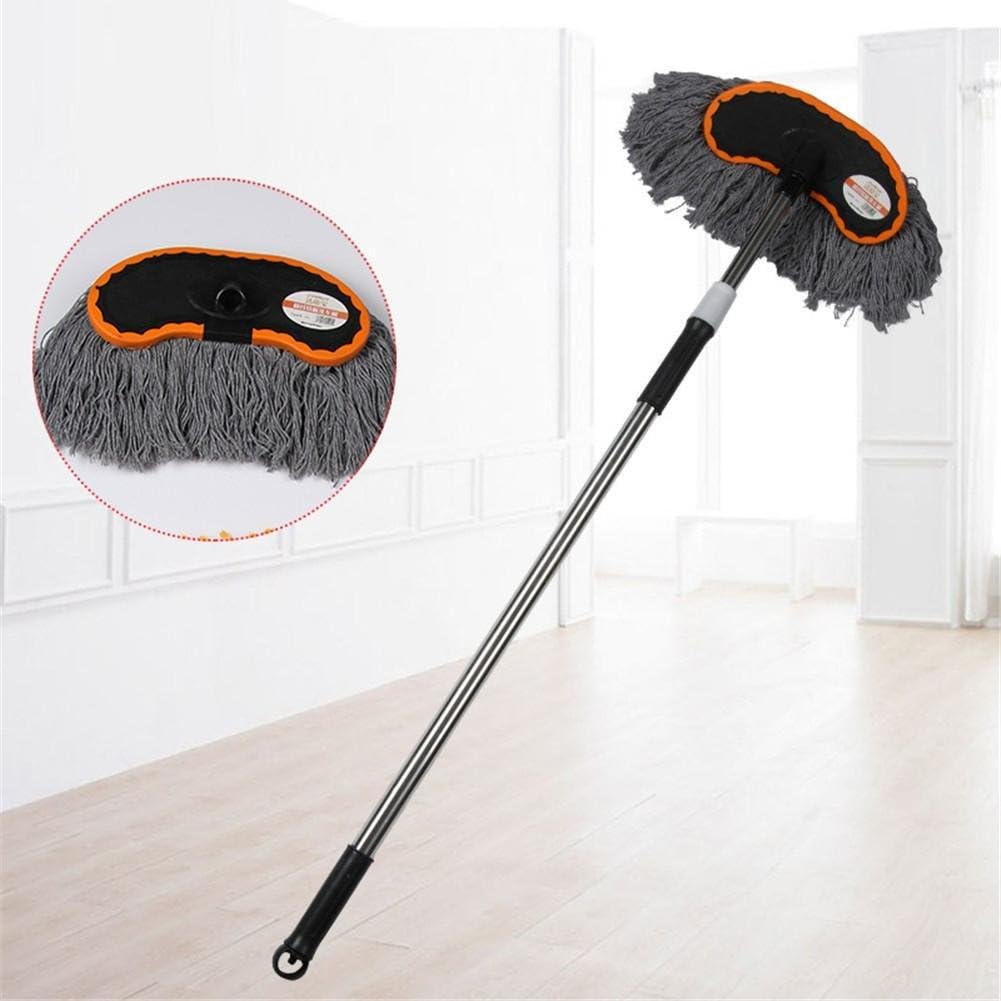 Car cleaning supplies soft car wash brush stainless steel longhandled