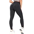 KIWI RATA Scrunch Butt Leggings for Women Butt Lift High Waisted Yoga Pants Sports Workout Tights