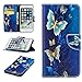 iPhone 8 Plus Case, iPhone 7 Plus Wallet Case PU Leather Folio Kickstand Colorful Painting Golden Butterfly Cover Slim-Fit Shockproof TPU Inner Bumper with Card Slots for iPhone 8 Plus, iPhone 7 Plus