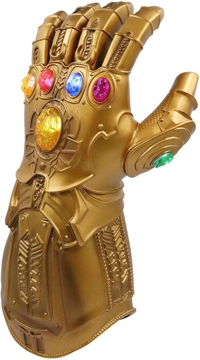 Bulex LED Light Up Thanos Infinity Gauntlet for The Electronic Fist PVC