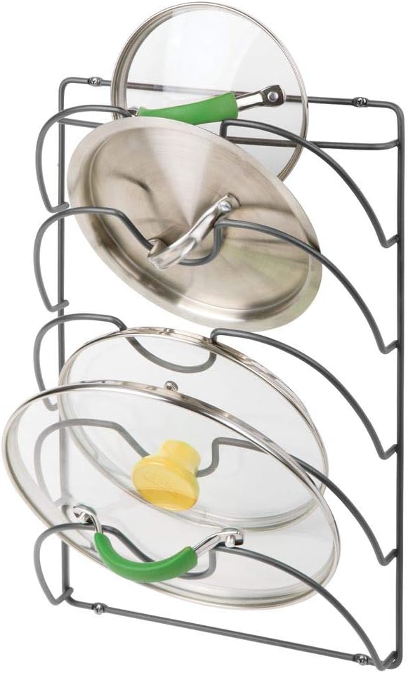 Amazon.de: mDesign vertikaler Topfdeckelhalter mit 5 Fächern