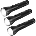 Heavy Duty LED Flashlight – 2 D Cell, High Lumens, Aluminum Body, Adjustable Focus For Emergency & Outdoors