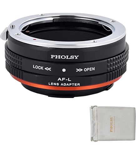 Amazon.com : Fotasy Olympus OM Lens to L Adapter, Copper, OM Lens