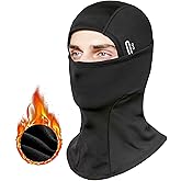 Vanolu Winter Balaclava Ski Mask for Men Women, Windproof Thermal Fleece Face Mask Hood Cold Weather Skiing Cycling