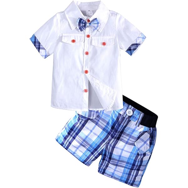 Floerns 2-teiliges Sommer-Outfit Für Jungen – Tropenprint T-Shirt & Shorts, Kurzärmelig & Bequem