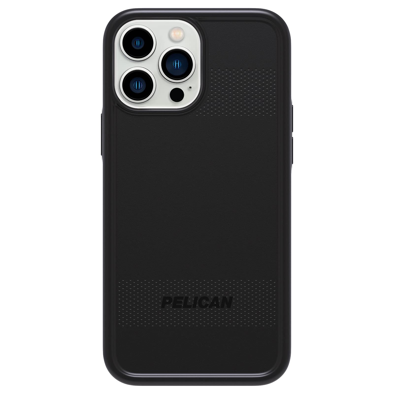 Pelican Protector Series - iPhone 13 Pro Case 6.1" [Wireless Charging Compatible] Anti-Scratch Tech [15FT MIL-Grade Drop Protection] Protective Cover for iPhone 13 Pro - Black