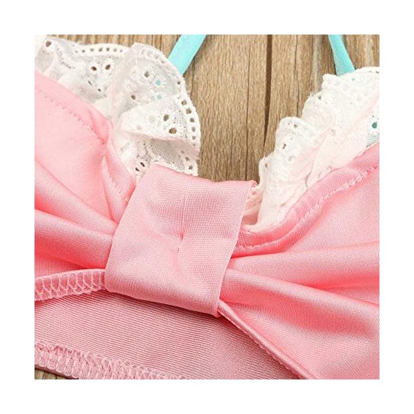 Baby-Girl-Top-Briefs-Swimwear-Bikini-SuitElaco-Kids-Headband-3PCS-Set-Swimsuit
