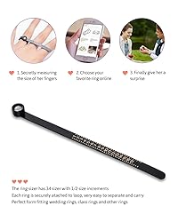 Meowoo Ring Sizer Measuring Tool with