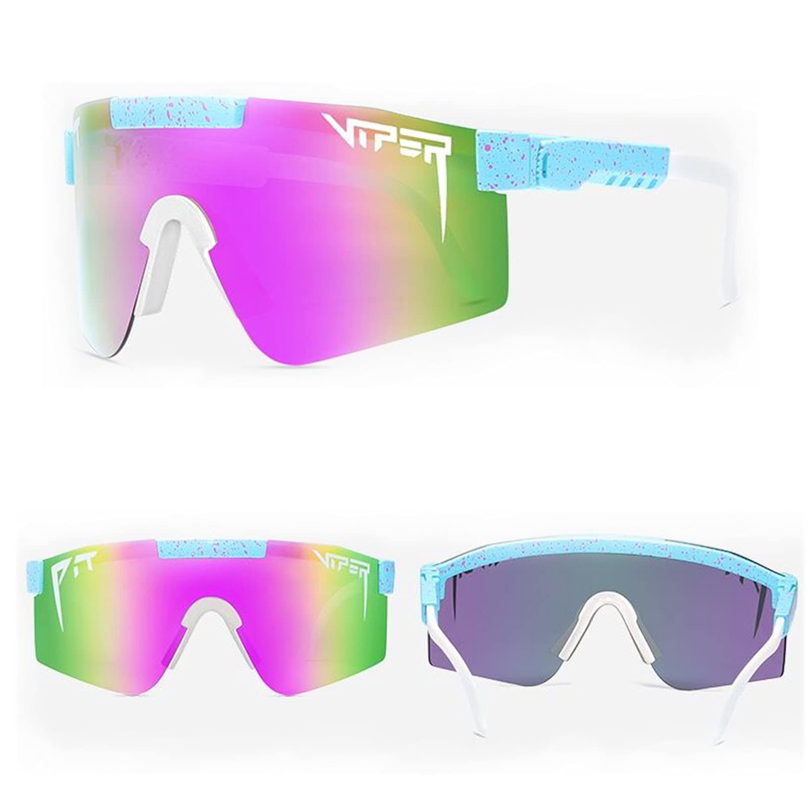 Pit-Viper Sunglasses,UV400 Polarized Sunglasses for Men and Women, Cycling Running Fishing Golf Sunglasses
