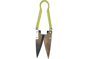 Spear & Jackson 4755KEW Kew Gardens Collection Small Single Hand Topiary Shear, Green