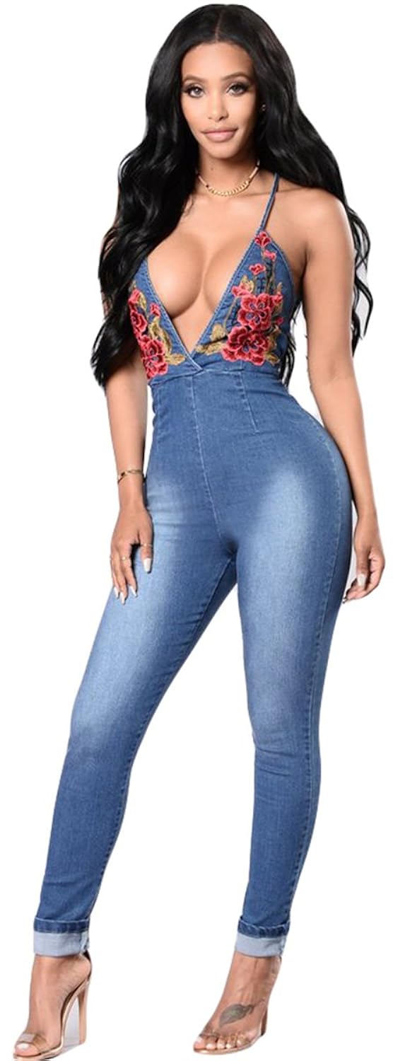 Women Sexy Sleeveless Deep