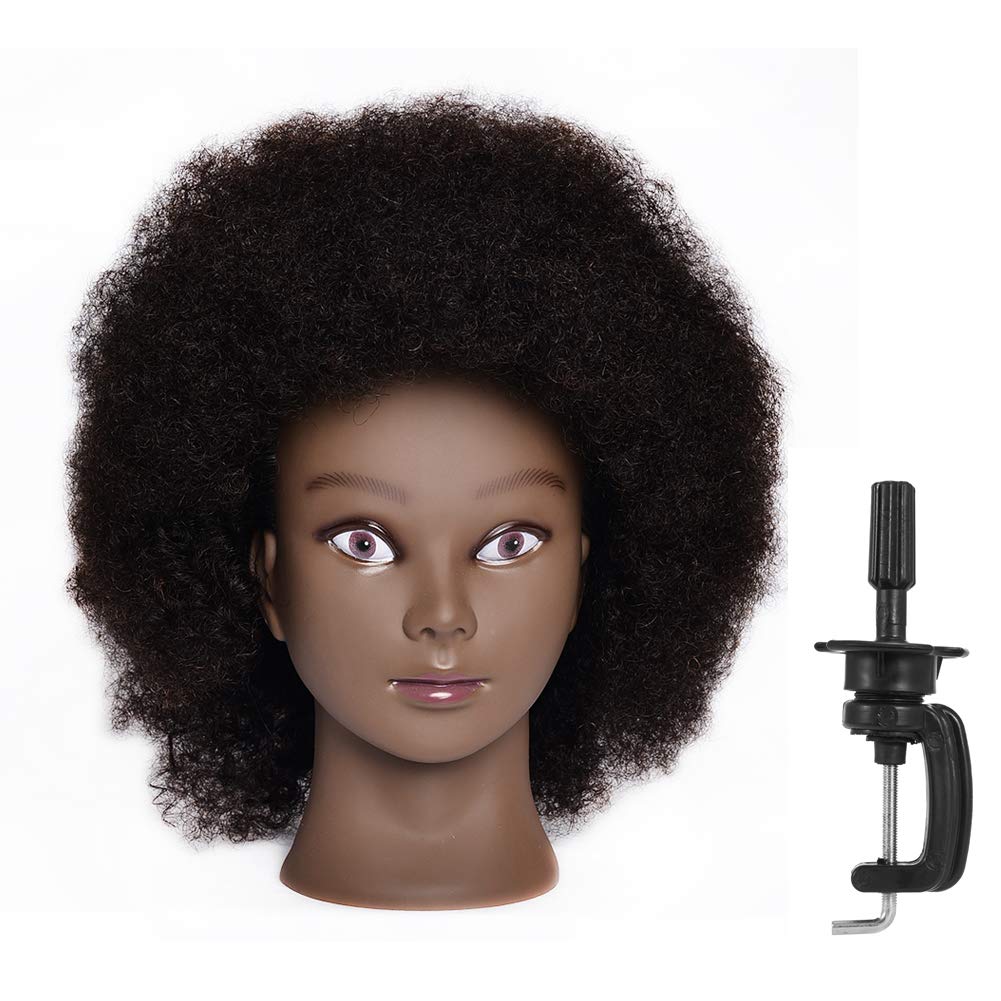 afro mannequin head