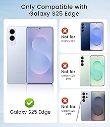 TOBOVON Slim Thin for Samsung Galaxy S25 Edge