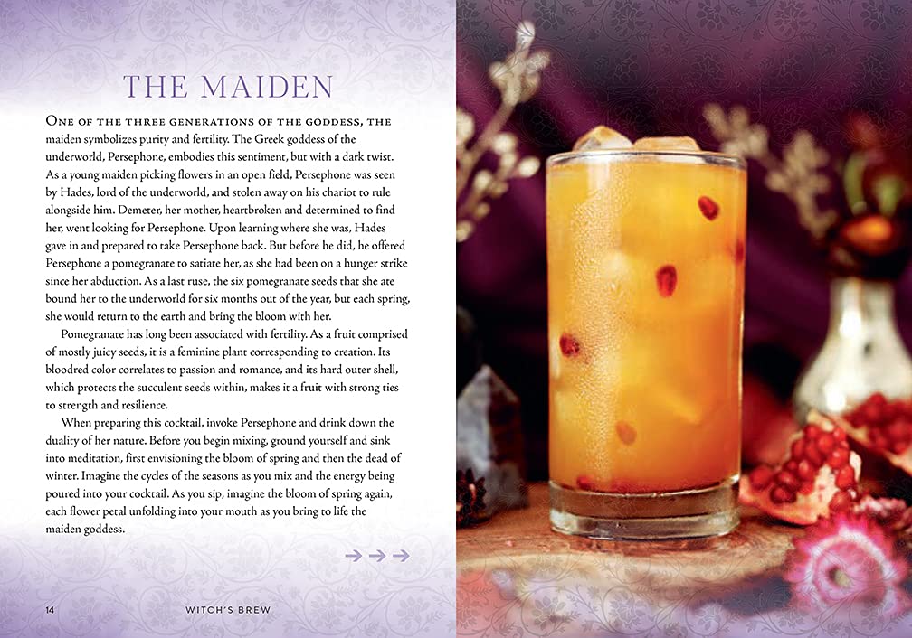 Witch's Brew: Magickal Cocktails to Raise the Spirits - A Cocktail Book