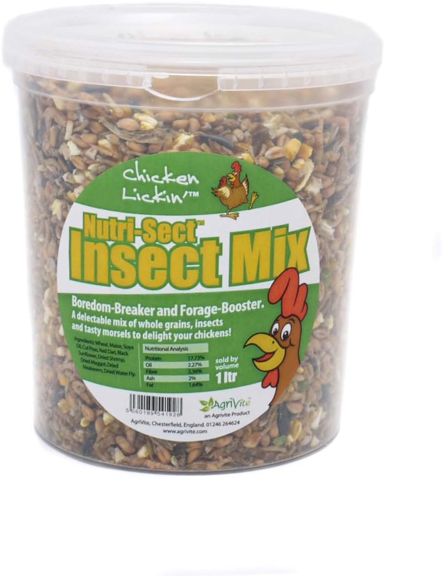 Signature Chicken Lickin Nutri-Sect Insect Mix - 850 Gm - Clear, Unisex