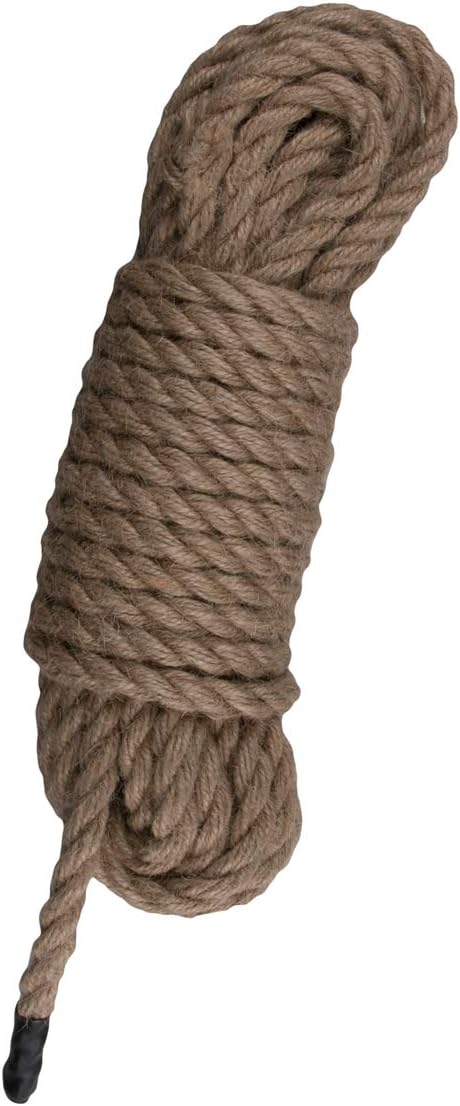 EasyToys Fetish Collection Hemp Bondage Rope, 5 m, Brown, 5 Meter