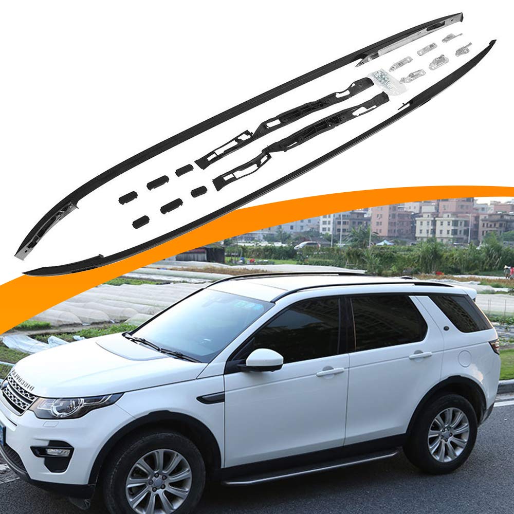 Photo 1 of Snailfly Fit for 2015-2024 Land Rover Discovery Sport Black Roof Rack Side Rails Bar