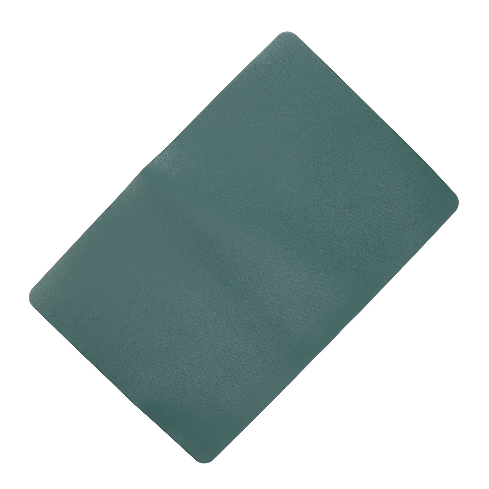 Nail Art Hand Rest Pad for Nail Art Cushion Pillow, Leather Double Sided Placemat Waterproof Table Mat-Dark Green, Foldable Washable Manicure Set Tools Salon Practice Hand Holder