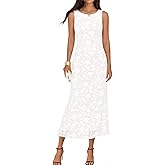 MEROKEETY Womens 2026 Summer Floral Maxi Dress Sleeveless Tie Waist Elegant Formal Bodycon Wedding Guest Party Long Dresses