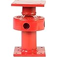 Ellis Manufacturing Adjustable Mini Screw Jack Post – House Jack for Foundation, Floor Leveling, and Concrete Bracing – 15,000 lb Max Load Capacity – 2.5" Adjustment