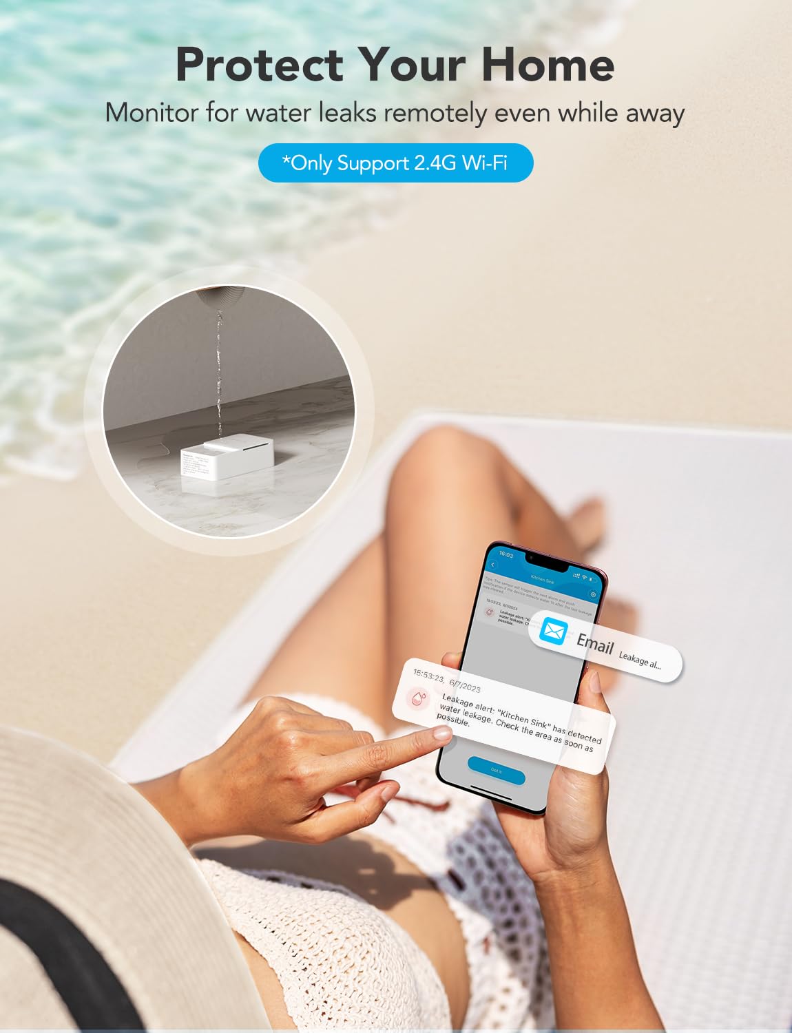 GoveeLife Water Leak Detector