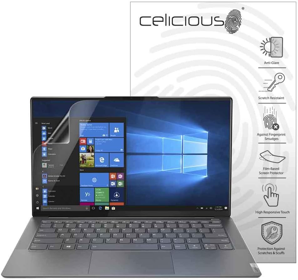 Celicious Matte Anti-Glare Screen Protector Film Compatible with Lenovo Yoga S940 [Pack of 2]