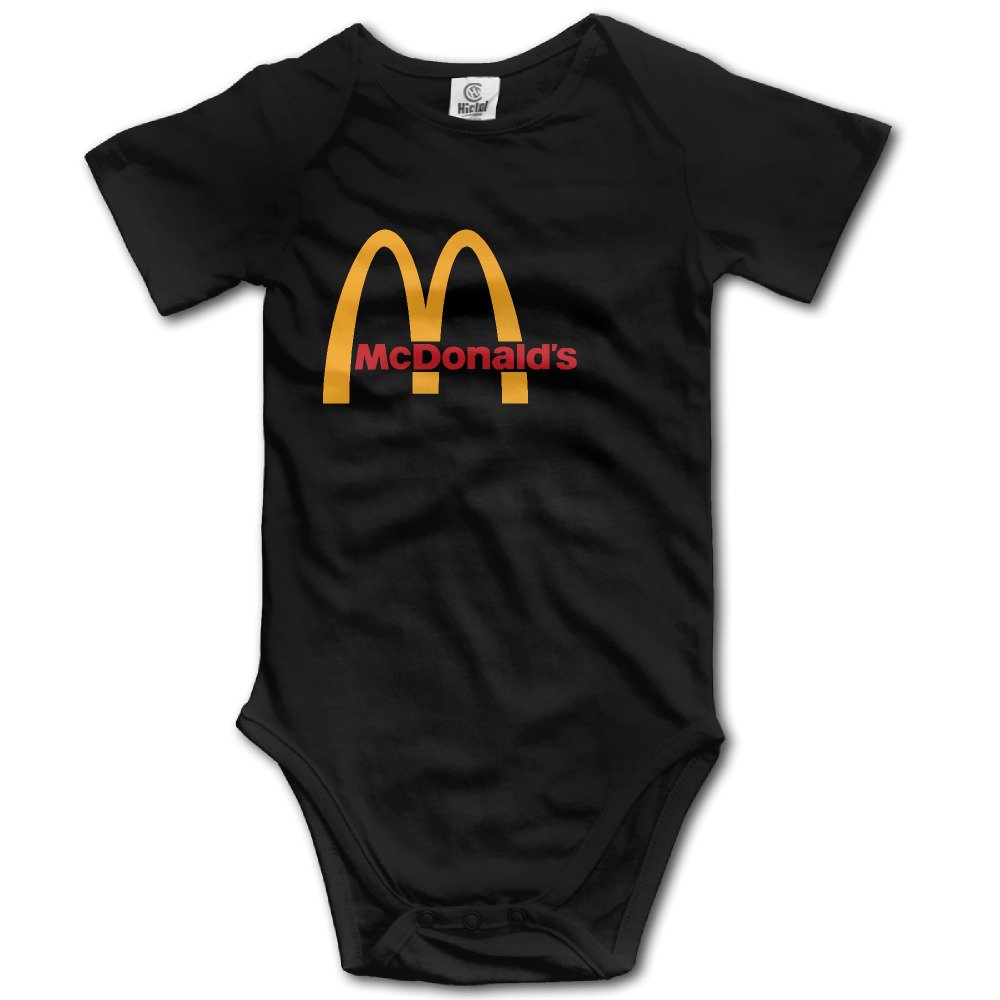 Hcb Hello Cute Babe Mcdonalds 90s Logo Baby Romper Short