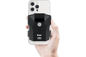 Eyoyo Bluetooth QR Code Scanner, 2D Wireless Back Clip Phone UPC USB Barcode Scanner Reader with Battery Level Indicator Comp