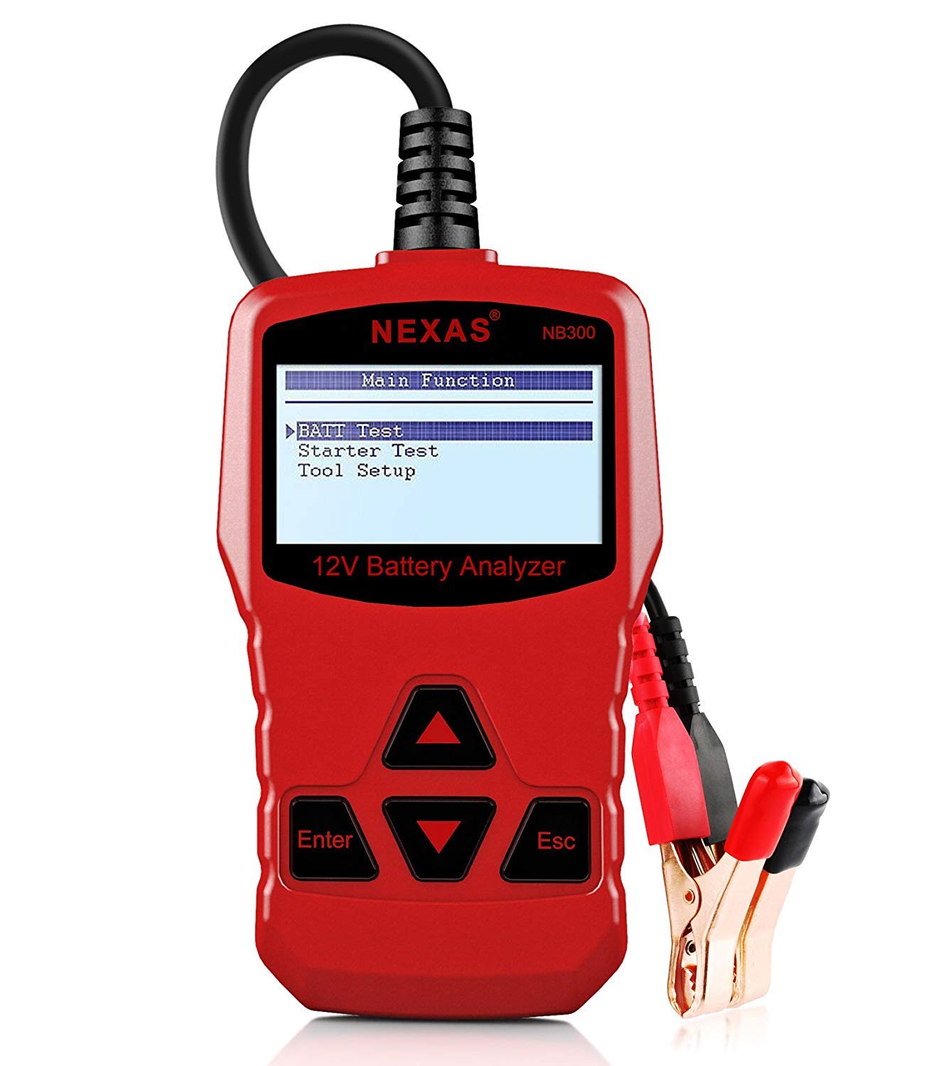 NEXAS Battery Tester NB300 12V Automotive Battery Analyzer Check Car