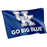 Desert Cactus University of Kentucky UK Flag - 3 x 5 Feet Wildcats Banner, Indoor/Outdoor Durable Fabric, 100% Polyester Design (Style Z)