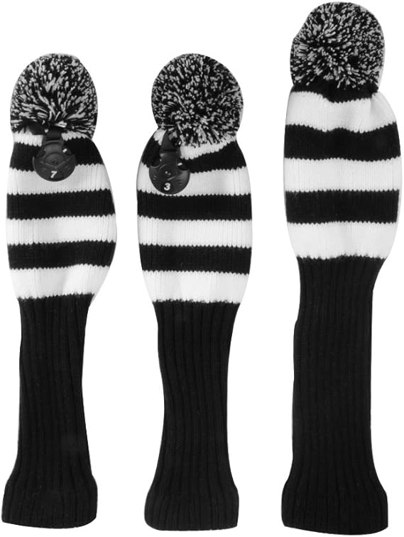 XCSOURCE 3X Golf Club Knitted Headcover Head Covers for Titleist