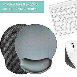 Mouse Pad with Wrist Support, Ergonomic Mouse Pad