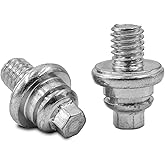 Suspenix 2pcs Battery Terminal Bolts, Side Terminal Battery Bolts, Universal Fit