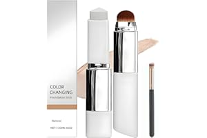 Cover Cream Stick with Brush 2-in-1 Dual Ended Eraser Concealer Natural Color Hydrating Cream Powder Paste for Daily Natural 