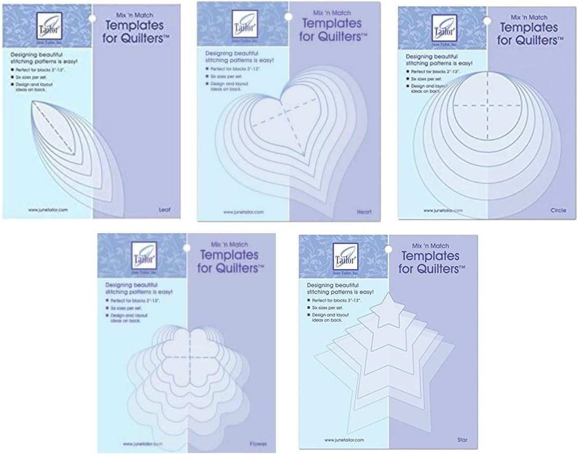 June Tailor Mix'n Match Templates Complete Set