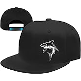 Snapback Hats for Men Flat Bill Hats for Men Fitted Hat Black Baseball Hats Hip Hop Caps