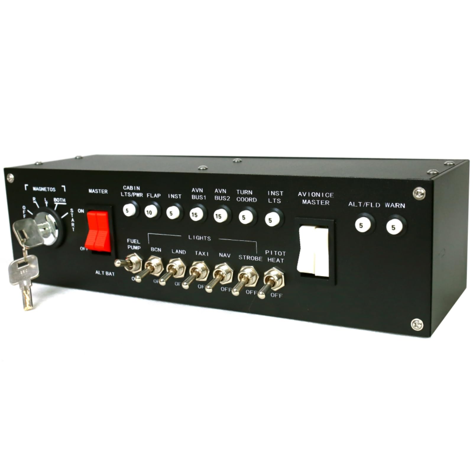 Flight Sim Meza-Ignition Panel For ulator Game MSFS2020 Flight Stick