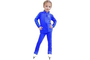 LIUHUO Ladies Skating Jacket Pants Suit Girls Training Clothes Skating Top Leggings