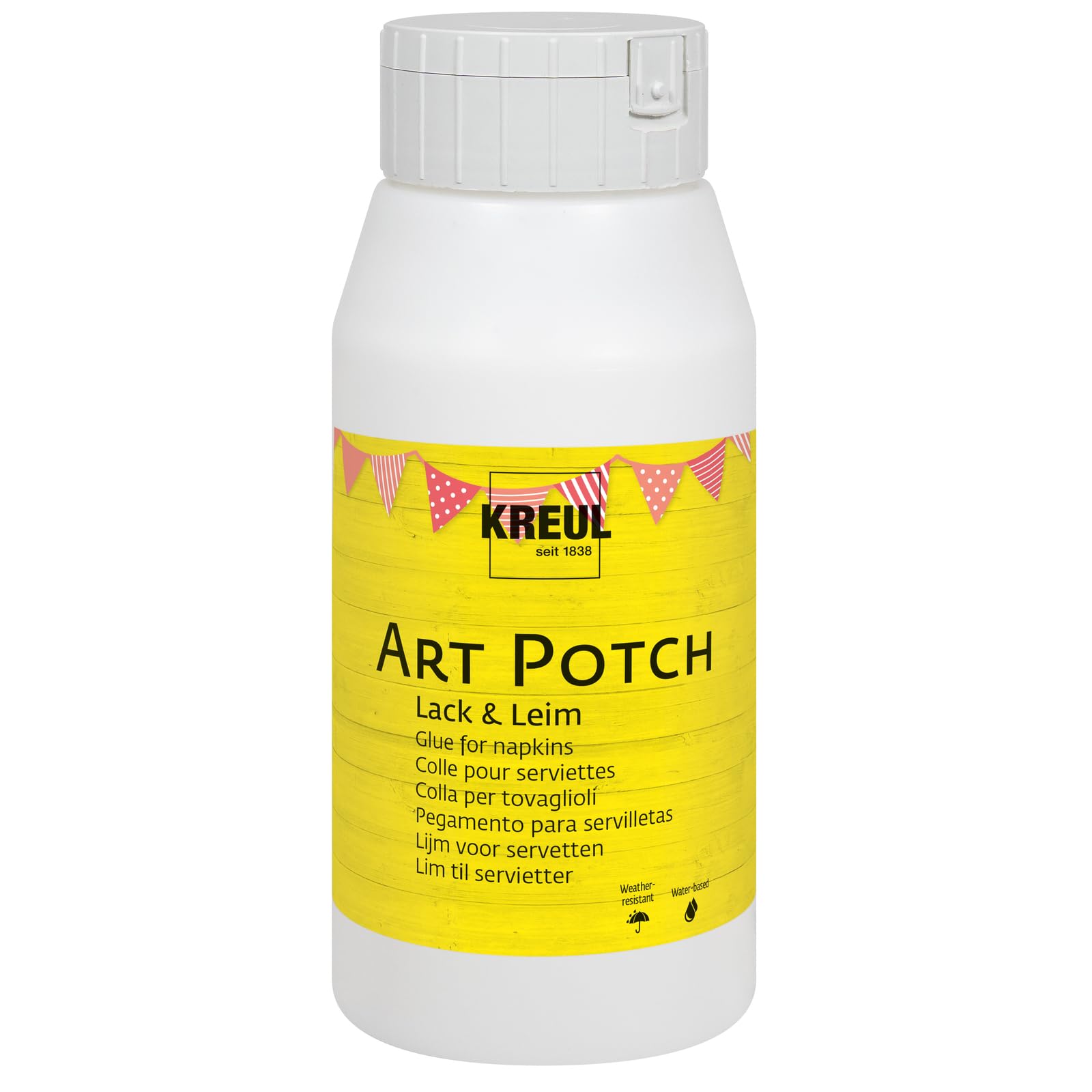 Hobby Line 49253 Art Potch Lacquer and Glue 750 ml