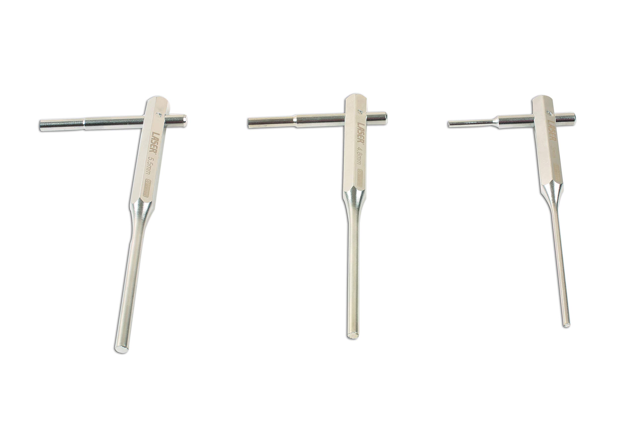 Laser 7865 Twin Function Brake Pin Punch Set 3pc