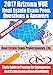 2017 Arizona VUE Real Estate Exam Prep Questions and Answers: Study Guide to Passing the Salesperson Real Estate License Exam Effortlessly