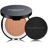 bareMinerals Original Pressed Powder Foundation, 0.3 oz | Improves Skin Texture &amp; Reduces Redness, SPF 15, Buildable Sheer to Full Coverage, Natural Luminous Finish, Vegan &amp; Talc-Free