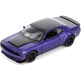 2023 Challenger SRT Demon 170 Muscle Car, Purple - 5461D - 1/40 Scale Diecast Model Car